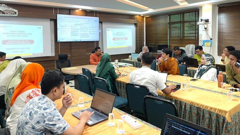 Perkuat Koordinasi Menjelang UAS: FST UIS Gelar Rapat Teknis Persiapan