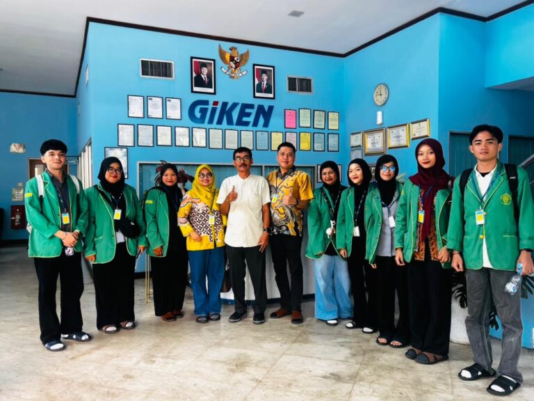 Mahasiswa Teknik Logistik FST UIS Gelar Kunjungan Industri ke PT Giken Precision Indonesia